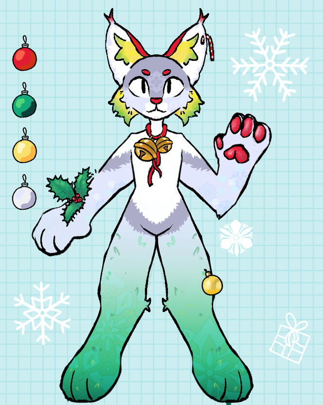 Christmas lynx 1 €